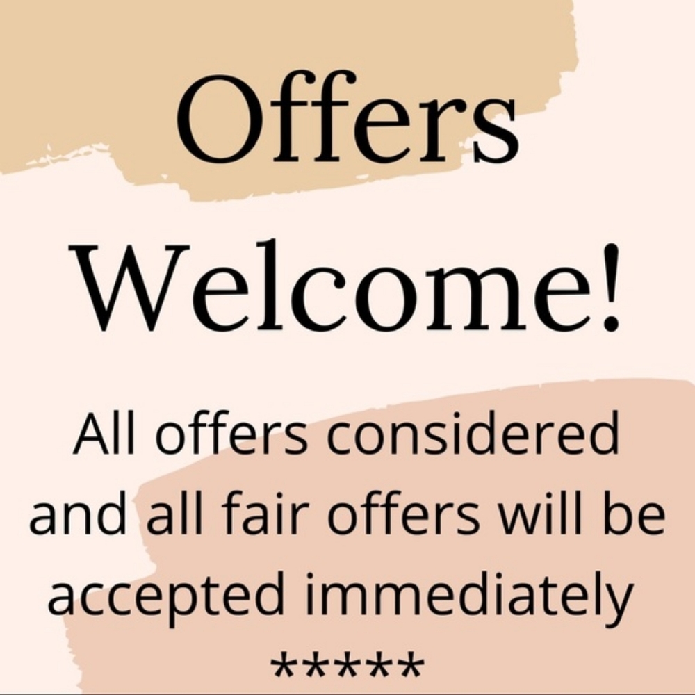 Offers are welcomed!!!!